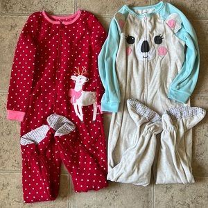 Set of 5 Carter’s Pajamas